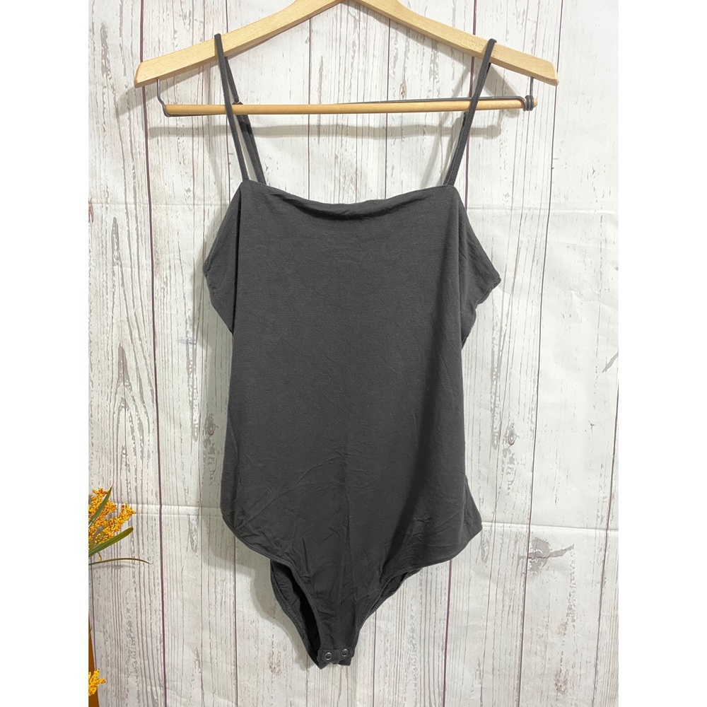 F21 Bodysuit Slate Gray XL